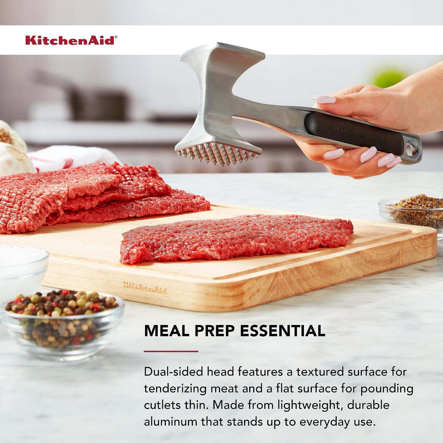 KitchenAid Meat Tenderizer for Pounding Meats