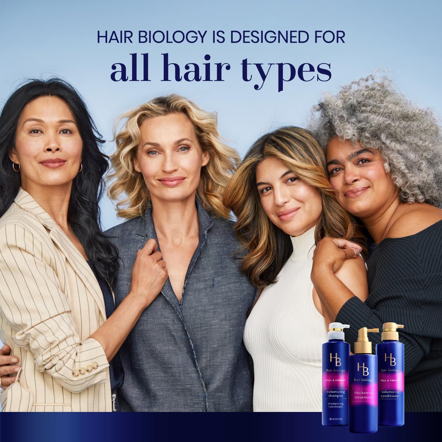 Hair Biology Volumizing Shampoo & Conditioner Set