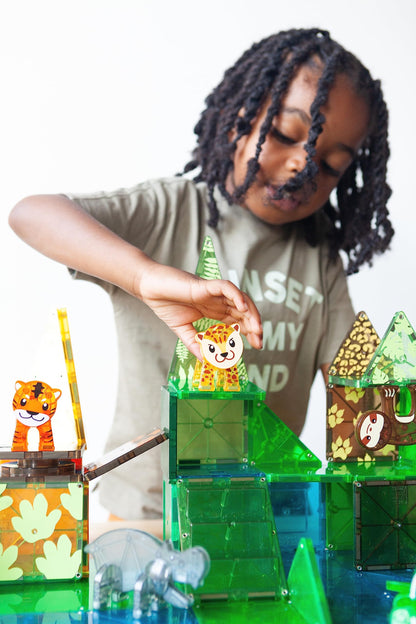 MAGNA-TILES Jungle Animals 25-Piece Set