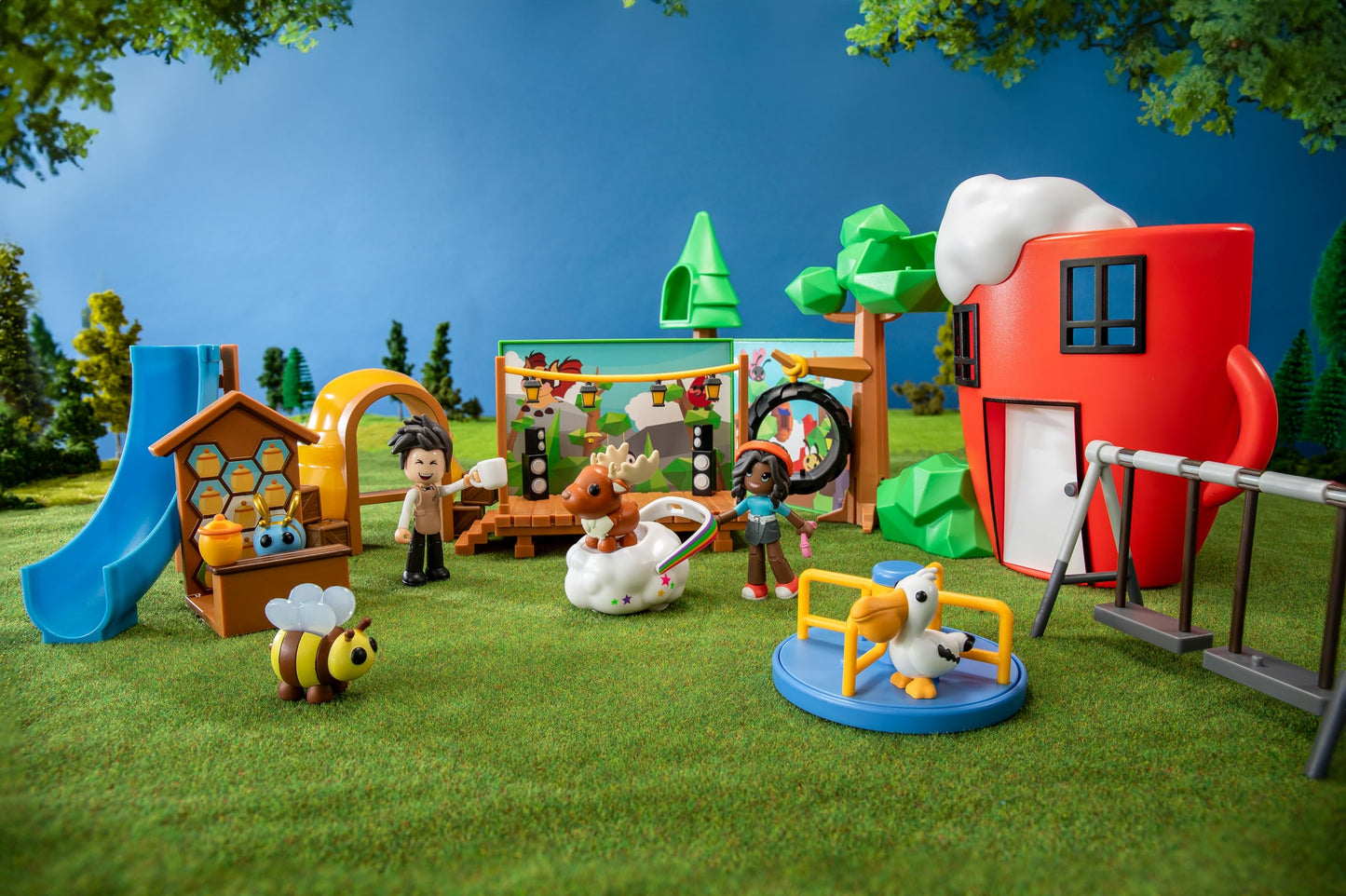 Adopt Me! Coffee Shop Playground Playset with Code