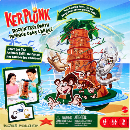 Kerplunk Rockin' Tree Party Game by Mattel Games