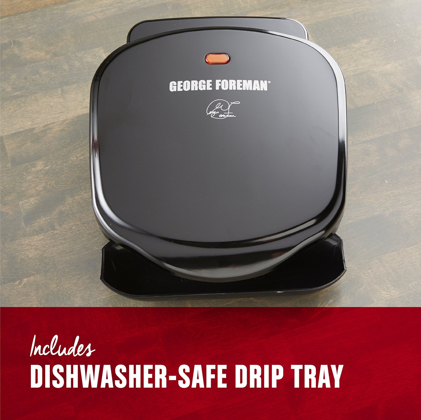 George Foreman Compact Indoor Grill and Panini Press