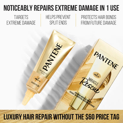 Pantene Shampoo & Conditioner Set, Daily Moisture Renewal Hair Treatment with Pro-V Nutrients for Dry, Color-Treated Hair, Long-Lasting Hydration & Nourishment, 27.7 Fl Oz Each, 2-Pack