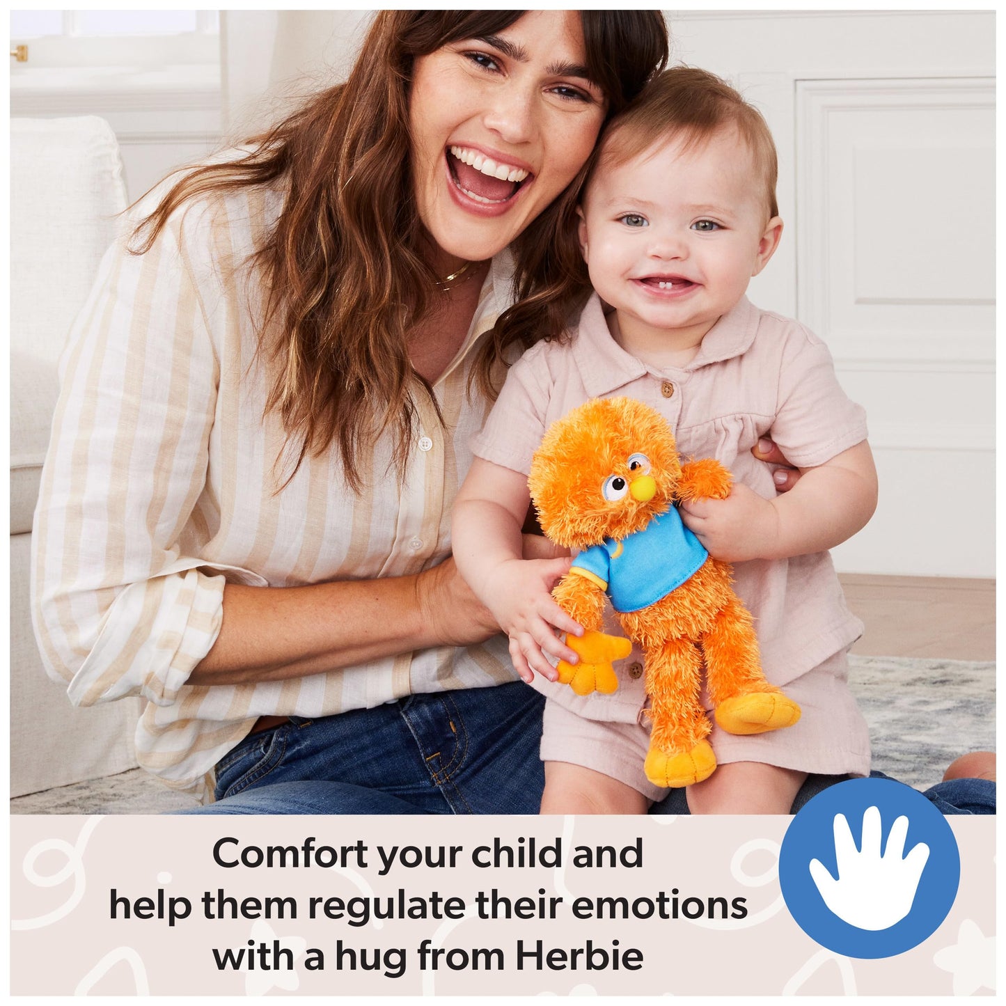 Ms. Rachel 11" Plush Cuddle Doll for Toddlers