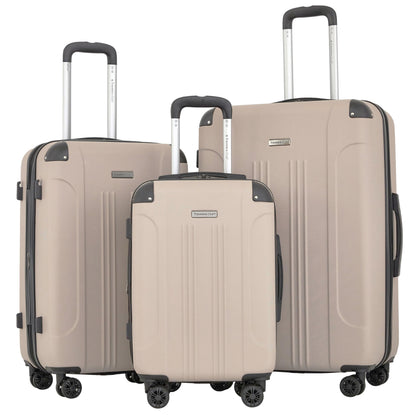 Travelers Club 3-Piece Hardside Luggage Set
