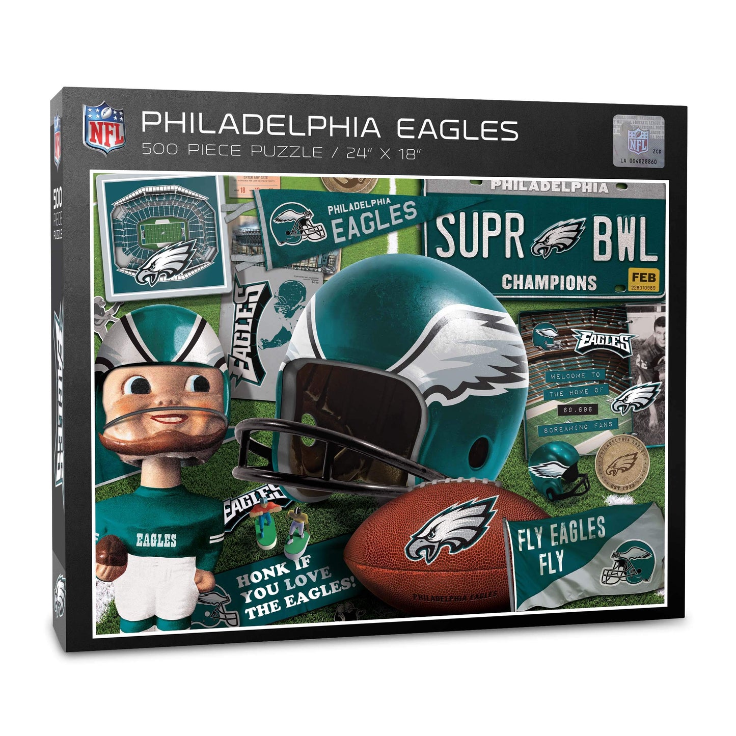 YouTheFan Philadelphia Eagles 500-Piece Puzzle