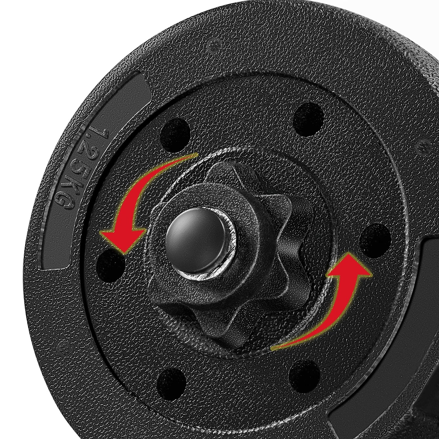 44 LB Adjustable Dumbbell Weight Set