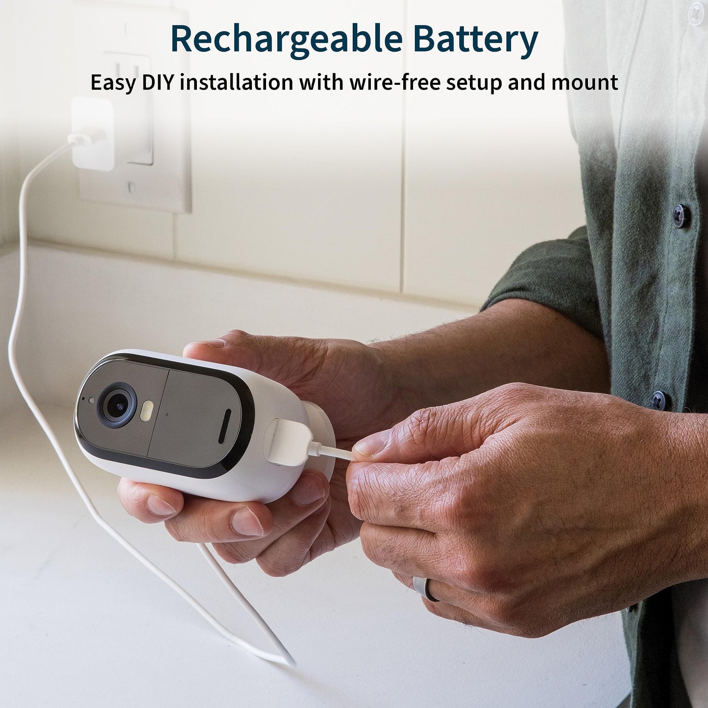 Arlo Essential Wireless Security Camera with Solar Panel