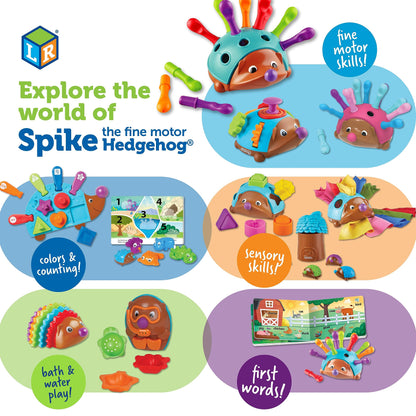 Learning Resources Fine Motor Hedgehog Book Set