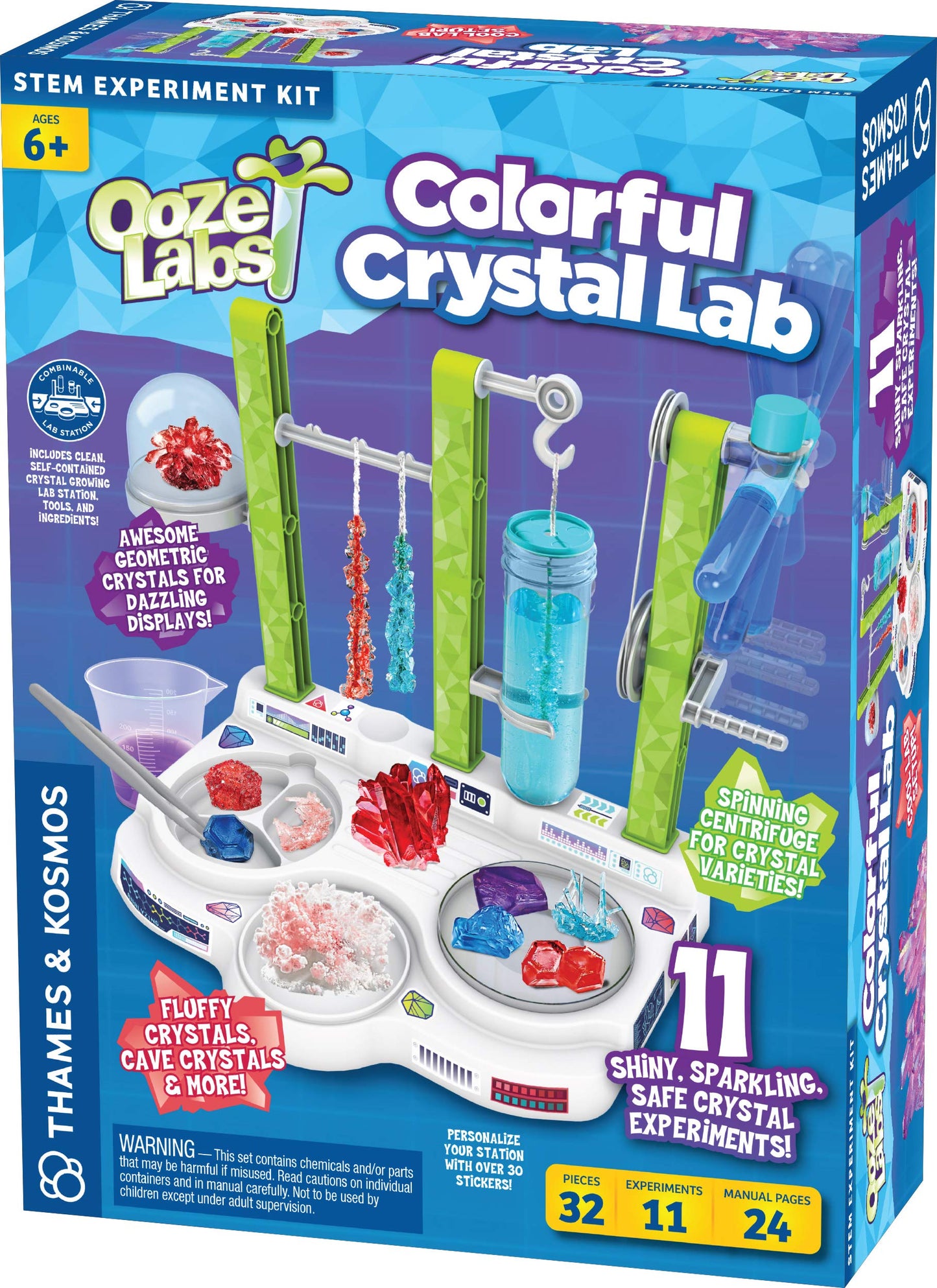 Ooze Labs Crystal Lab Experiment Kit by Thames & Kosmos