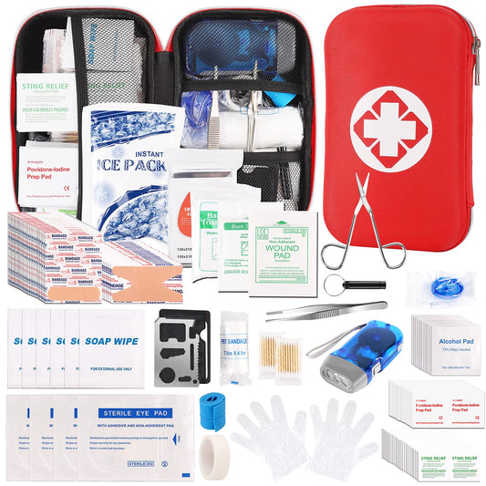 300PCS Essential First Aid Kit for Travel