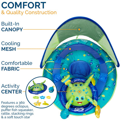SwimWays Baby Spring Float with Canopy & UPF
