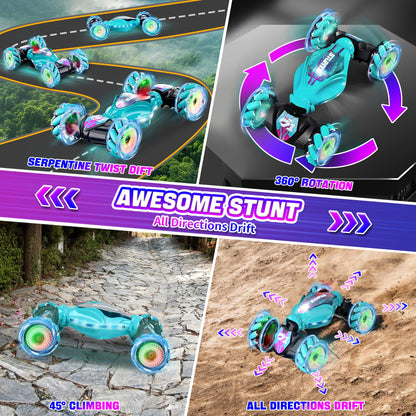 CANKETEC Gesture Sensing 4WD RC Stunt Car