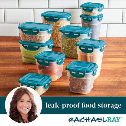 Rachael Ray 20-Piece Leak-Proof Food Storage Set