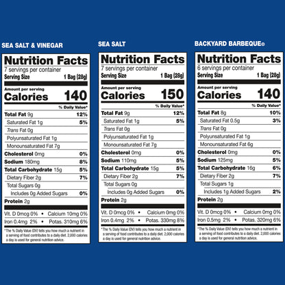 Kettle Brand Potato Chips Variety Pack, 1 Oz, 20 Ct