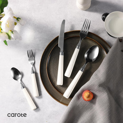 20-Piece CAROTE Stainless Steel Flatware Set