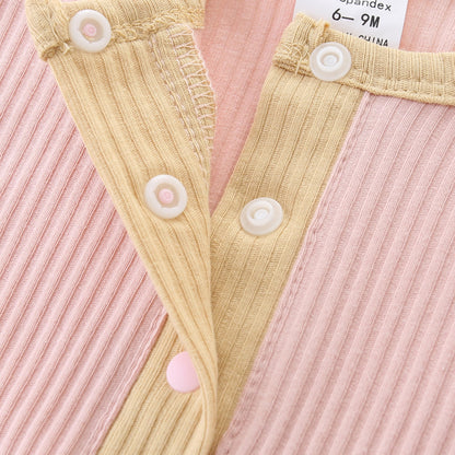 Baby Boy Pink Jumpsuit 3-6 Months Gift