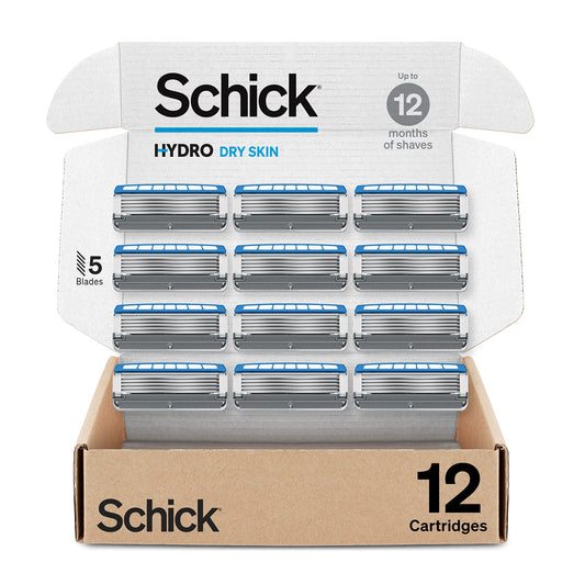 Schick Hydro 5 Razor Blades Refills, 12ct