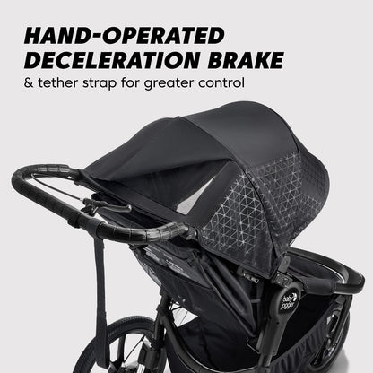 Baby Jogger® Summit™ X3 Jogging Stroller, Midnight Black