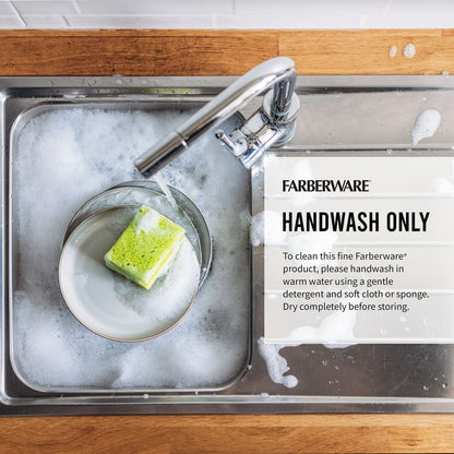 FARBERWARE 4-Piece Reversible Bamboo Cutting Board and Charcuterie Set
