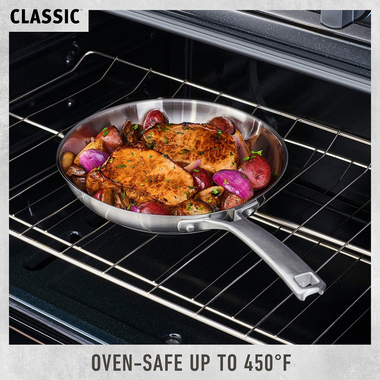 Calphalon 10-Piece Stainless Steel Cookware Set