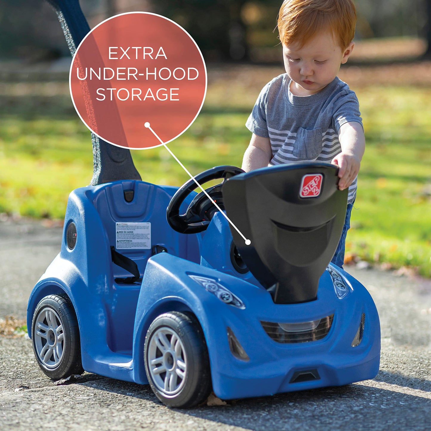 Step2 Kids Push Car with Seat Belt & Horn
