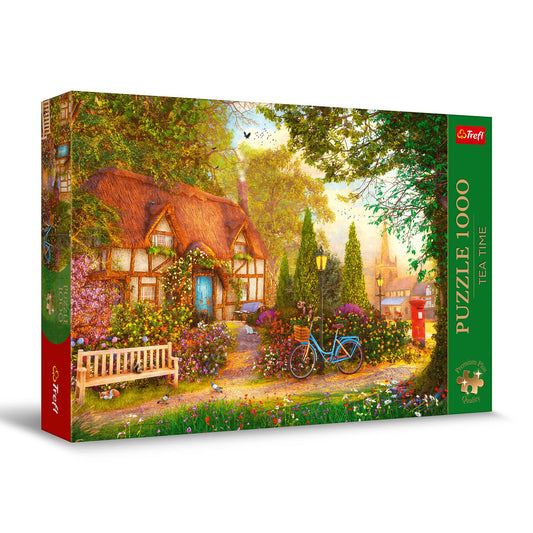 Trefl 1000-Piece Thatched Cottage Jigsaw Puzzle
