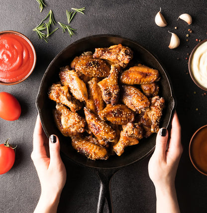 Utopia Kitchen 3-Piece Cast Iron Skillet Set
