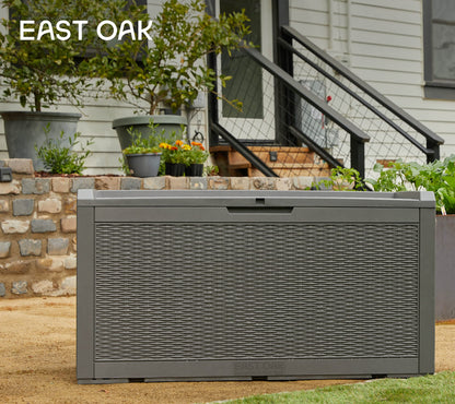 EAST OAK 100 Gallon Waterproof Outdoor Storage Box