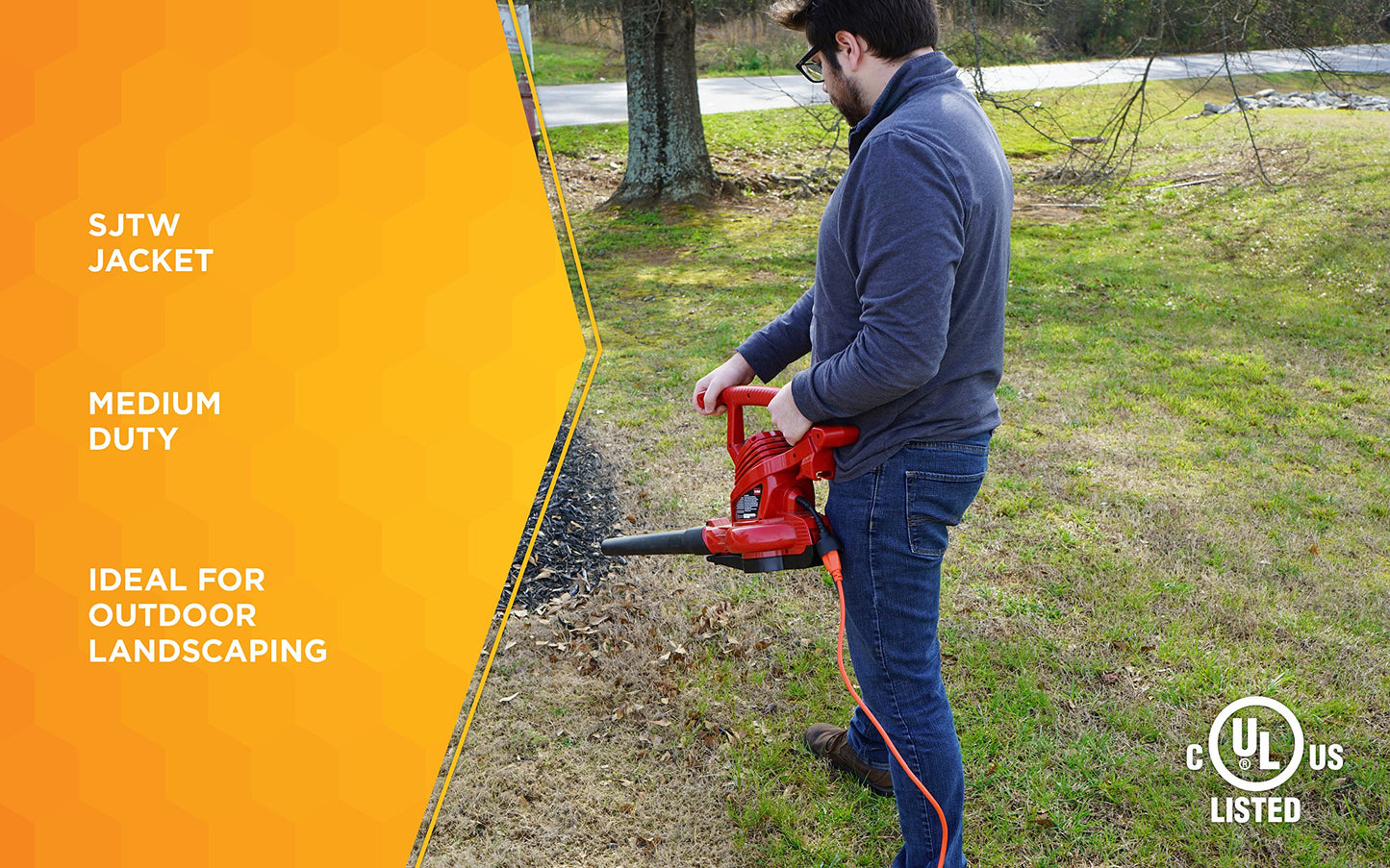 100 Ft Woods Outdoor Extension Cord, 16 Gauge