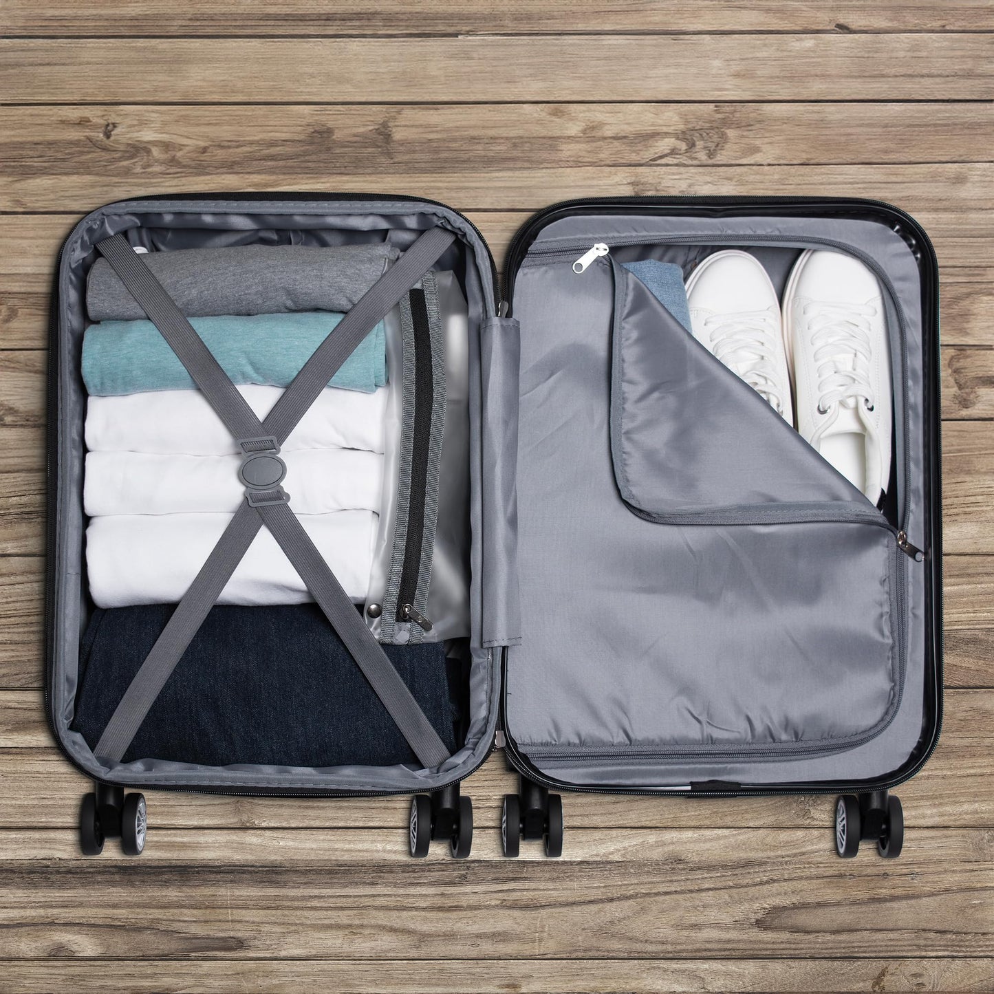 Traveler's Choice 21-Inch Expandable Spinner Luggage