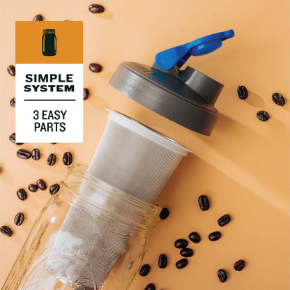 Cold Brew Coffee Maker - 1 Quart Pitcher