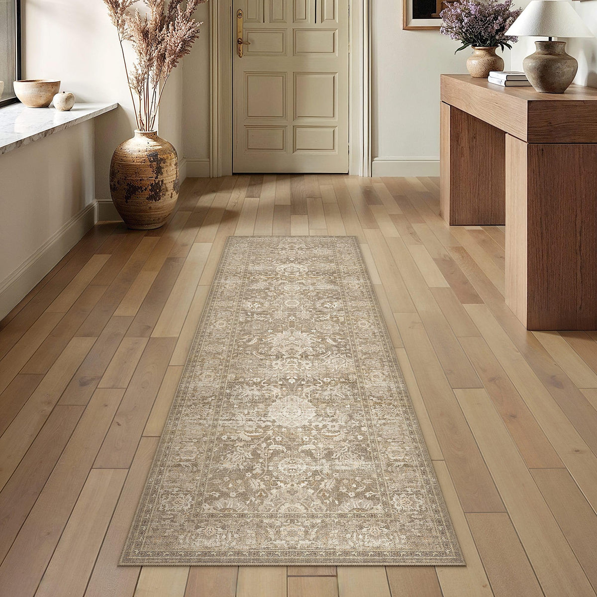 Washable Non Slip Hallway Runner Rug