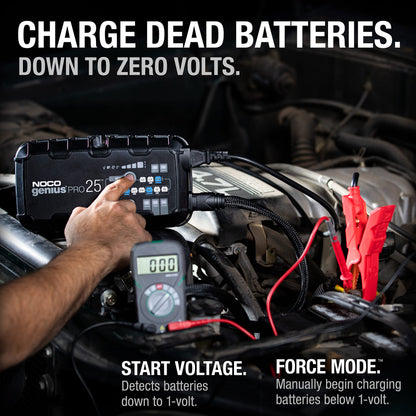 NOCO 25A Smart Car Battery Charger & Maintainer