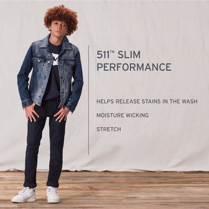Levi's Boys' 511 Slim Fit Jeans