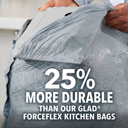 Glad 13 Gallon ForceFlexPlus Trash Bags, 34 Count