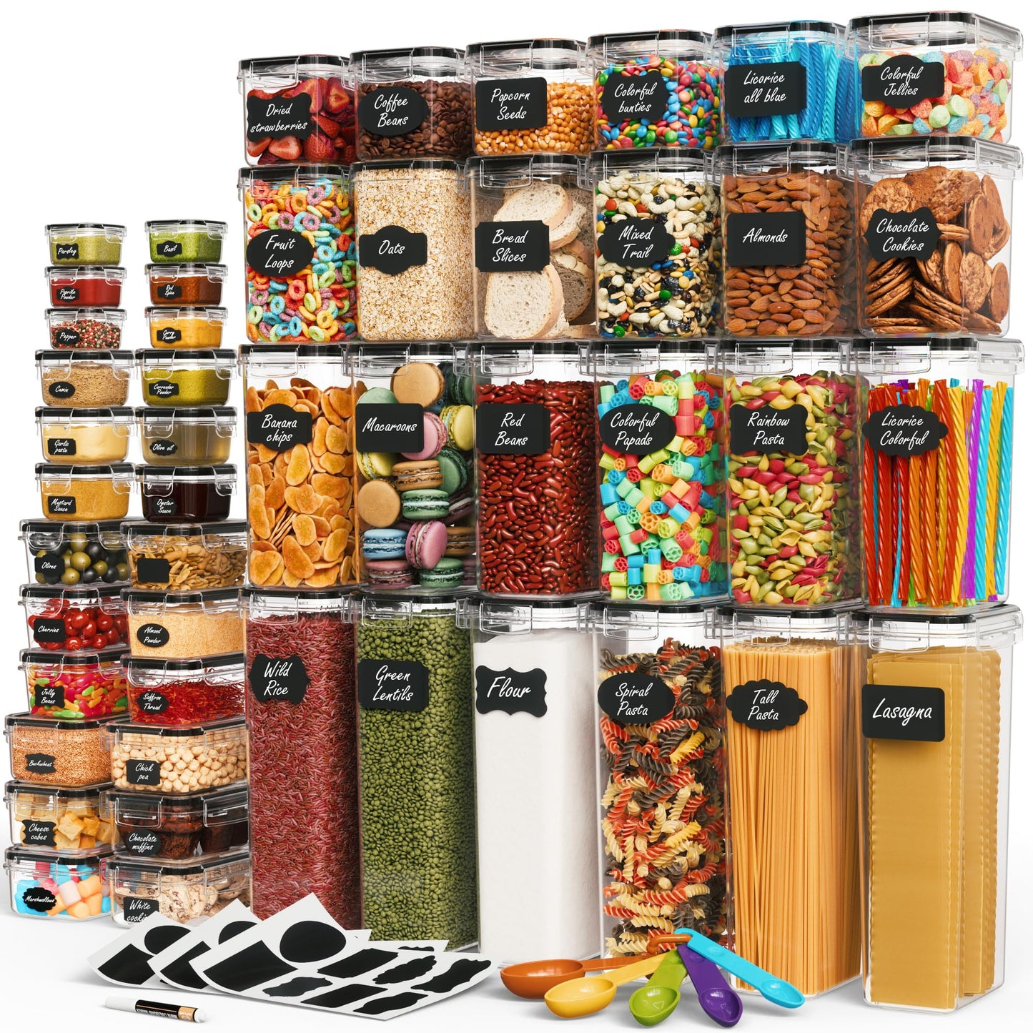 Chef's Path 48-Pack Food Storage Containers Set