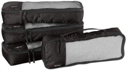 4-Pack Amazon Basics Packing Cubes for Travel