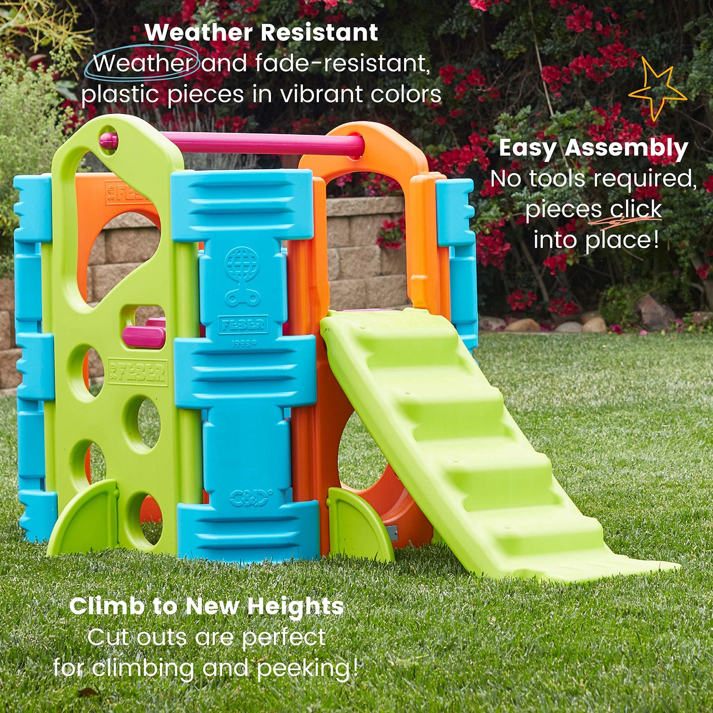 ECR4Kids Indoor Outdoor Playset Activity Park