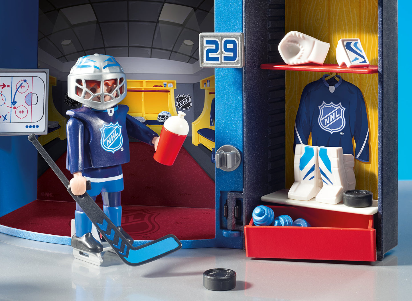 Playmobil NHL Locker Room Playset for Kids