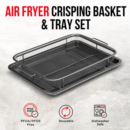 2 in 1 Air Fryer Tray by Bakken Swiss