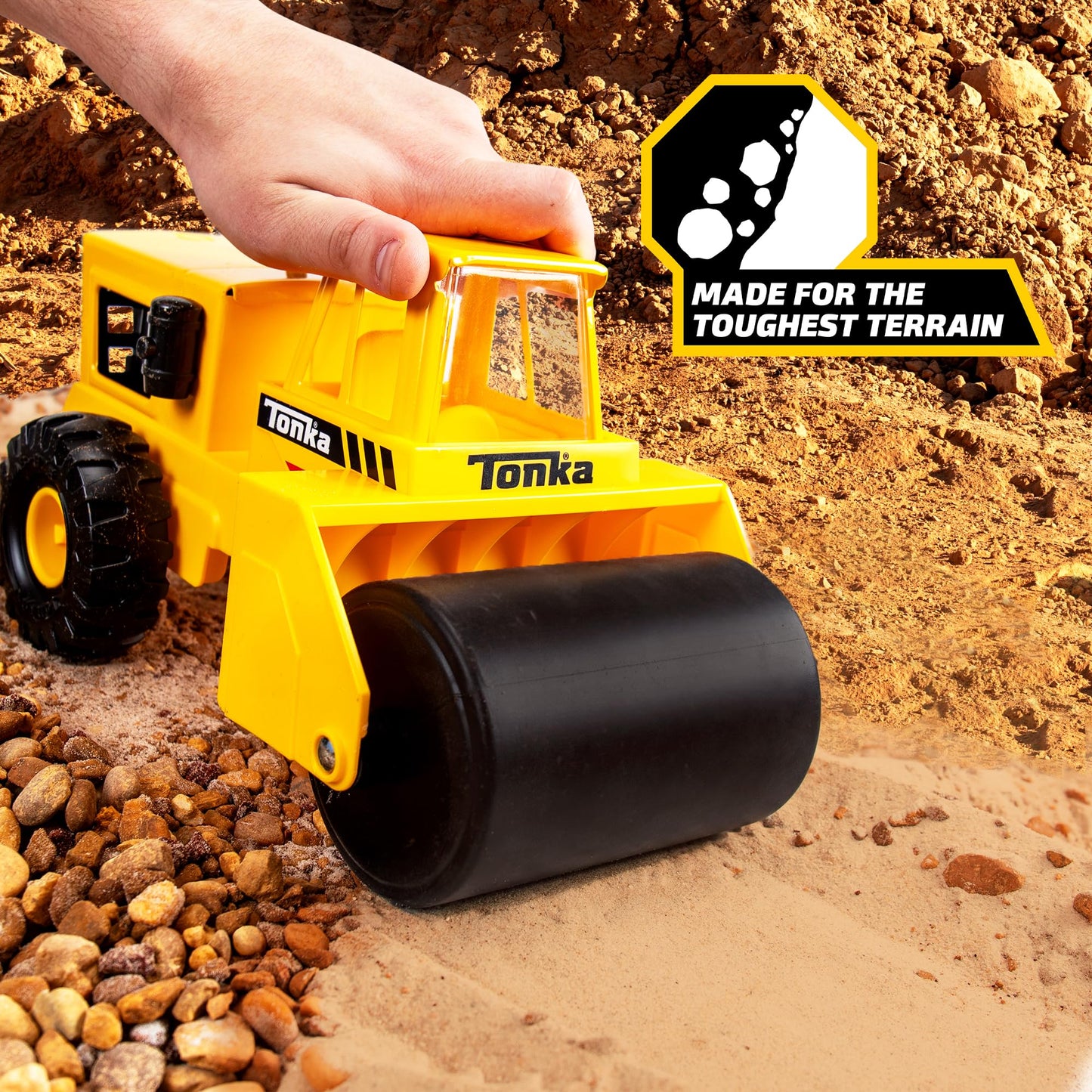 Tonka Steel Classics Steam Roller Toy Truck