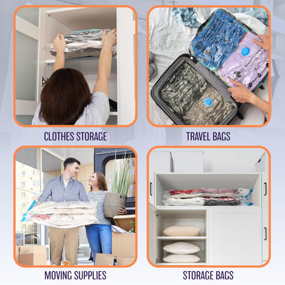20 Vacuum Seal Bags for Clothing Storage