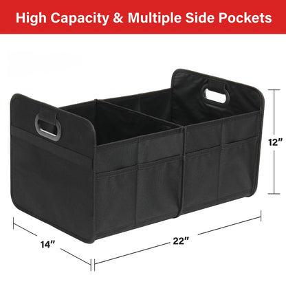 Car Trunk Organizer by Simple Deluxe, 2 Compartments