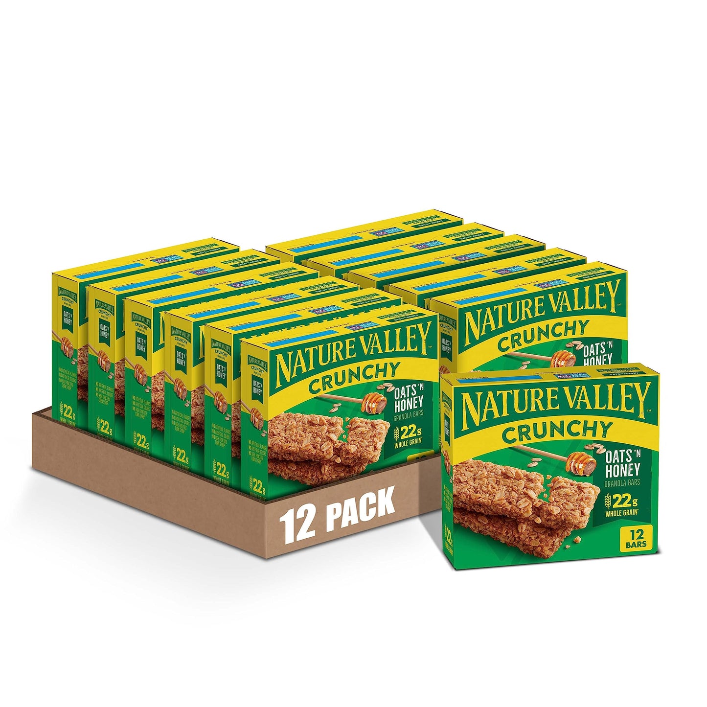 Nature Valley Oats 'n Honey Granola Bars - 12 Pack