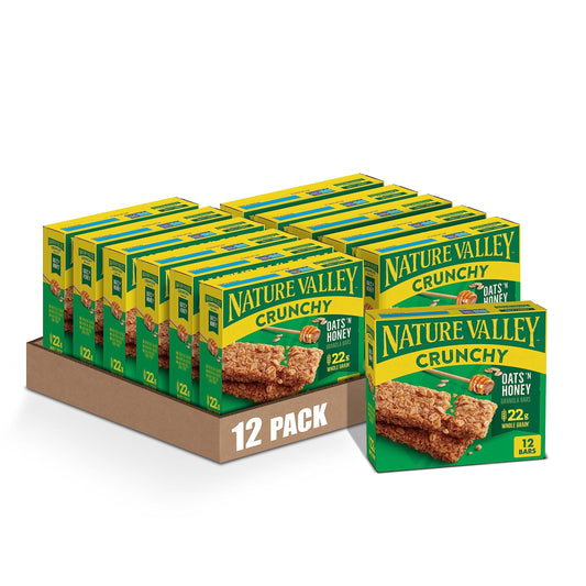 Nature Valley Oats 'n Honey Granola Bars - 12 Pack
