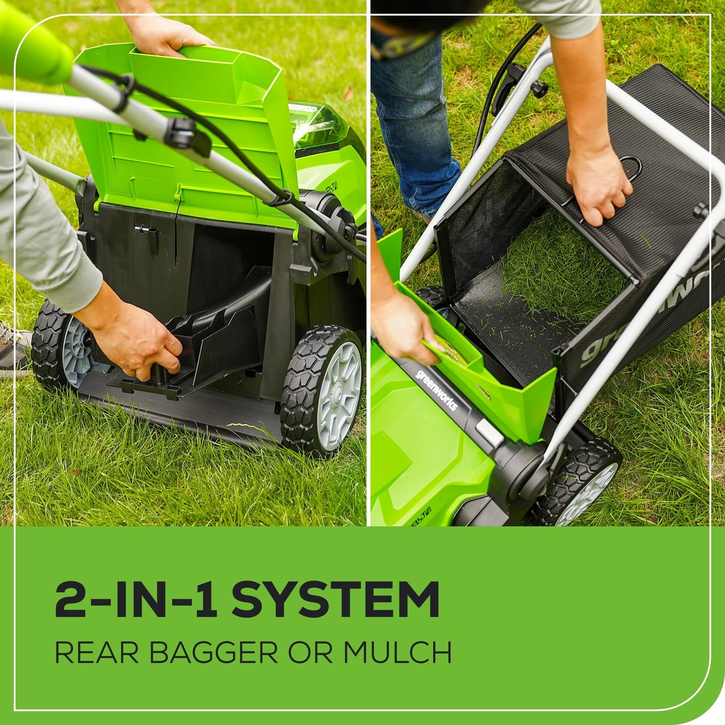 40V Cordless Lawn Mower by Greenworks