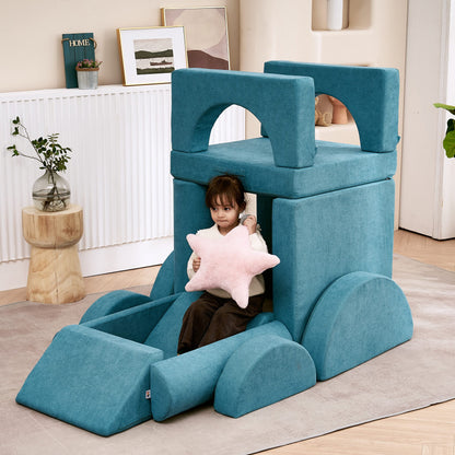 14PCS Kids Modular Play Couch Set