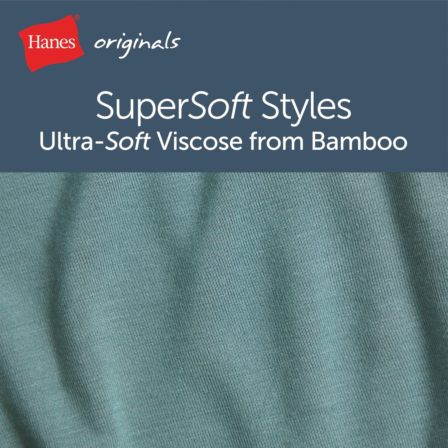 Hanes Supersoft Bamboo Trunks and Boxer Briefs