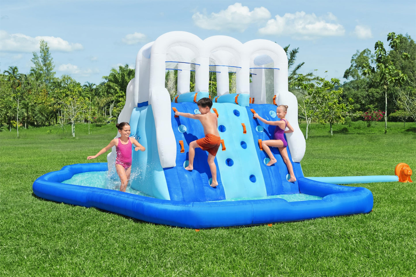 Bestway Inflatable Water Park with Triple Slide